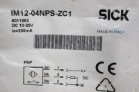 SICK IM12-04NPS-ZC1 INDUCTIVE PROXIMITY SENSORS 6011983