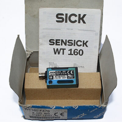SICK WT160-F470 Photoelectric proximity sensor 6022820