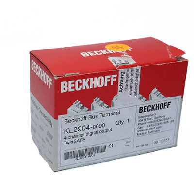 BECKHOFF KL2904 4-CHANNEL DIGITAL OUTPUT