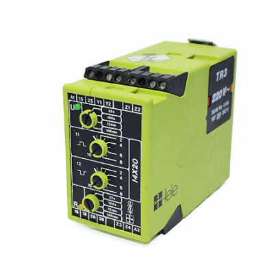 TELE I4X20 TIME DELAY RELAY 220V