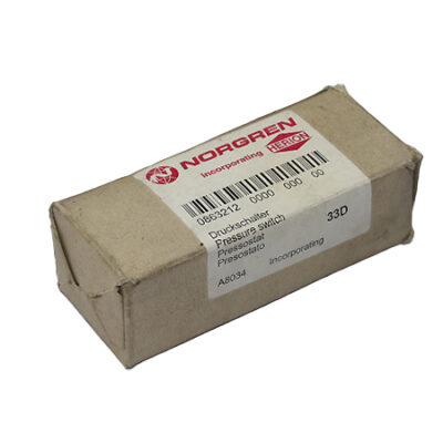 NORGREN 0863212 PNEUMATIC ELECTRONIC PRESSURE SWITCH 33D