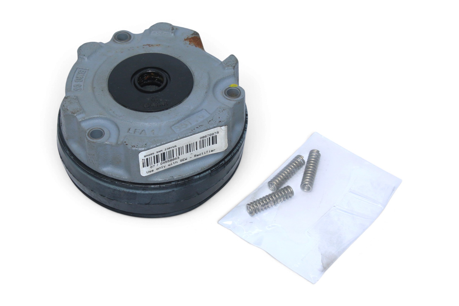 SEW BMG05 230VWS 5Nm ELECTRIC BRAKE 08670978 - Image 7