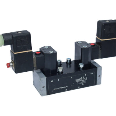 MARTONAIR UM/22152B /123/MS DOUBLE SOLENOID VALVE