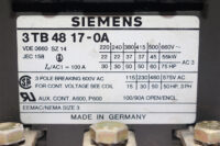 SIEMENS 3TB4817-0A MOTOR STARTERS CONTACTOR 220V