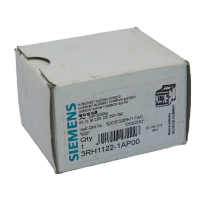 SIEMENS 3RH1122-1AP00 CONTACTOR RELAY