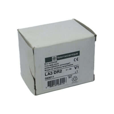 TELEMECANIQUE LAD3DR2 TIME DELAY AUXILIARY CONTACT BLOCK 0.1-30S