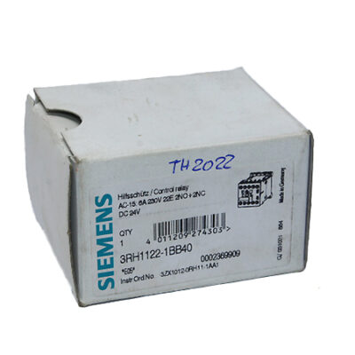 SIEMENS 3RH1122-1BB40 CONTACTOR RELAY