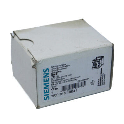 SIEMENS 3RT1016-1BB41 POWER CONTACTOR