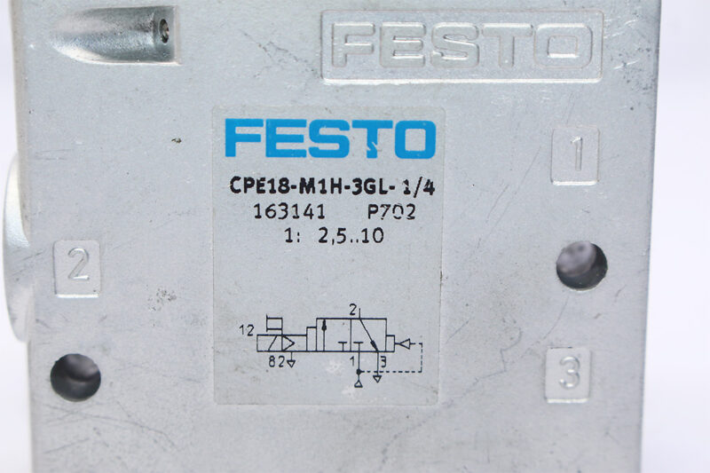 FESTO CPE18-M1H-3GL-1/4 SOLENOID VALVE 163141