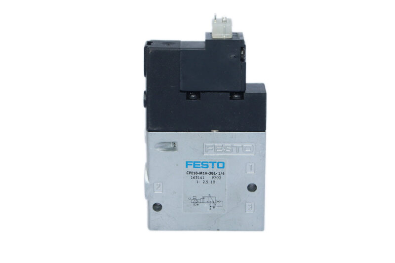 FESTO CPE18-M1H-3GL-1/4 SOLENOID VALVE 163141