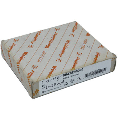 WEIDMULLER 8543820000 WAS5 DC/ALARM INTERFACE RELAY MODULE