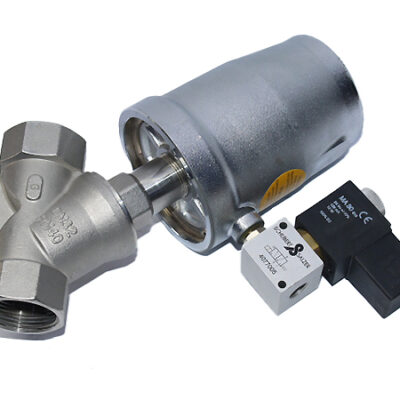 SCHUBERT SALZER 7010/032V1020212---7 Pneumatically operated angle seat valve 4050204