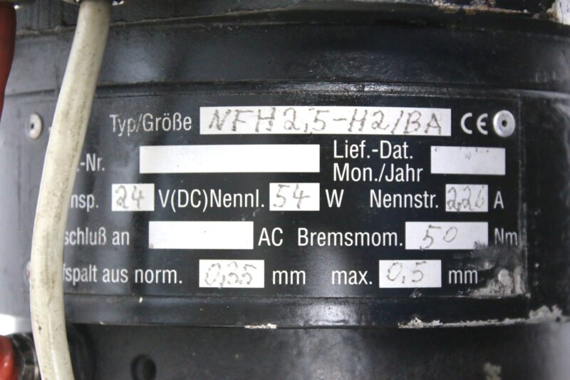 LTI FOP 32/0200-40 S 2 SERVO MOTOR - Image 3