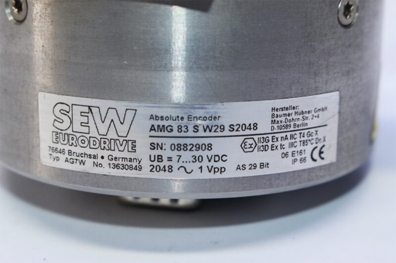 SEW AG7W;13622129 AMG 83 W29 S 2048 INCREMENTAL ENCODER