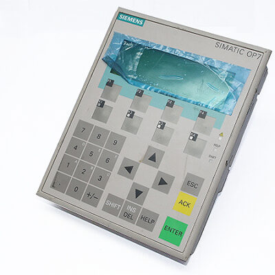 SIEMENS 6AV3 607-1JC00-0AX1 OPERATOR PANEL OP 7-PP
