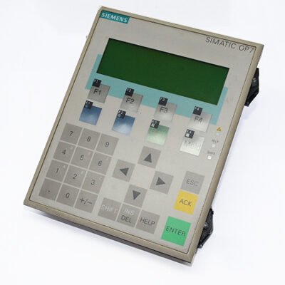 SIEMENS 6AV3 607-1JC20-0AX1 OPERATOR PANNEL OP7-DP