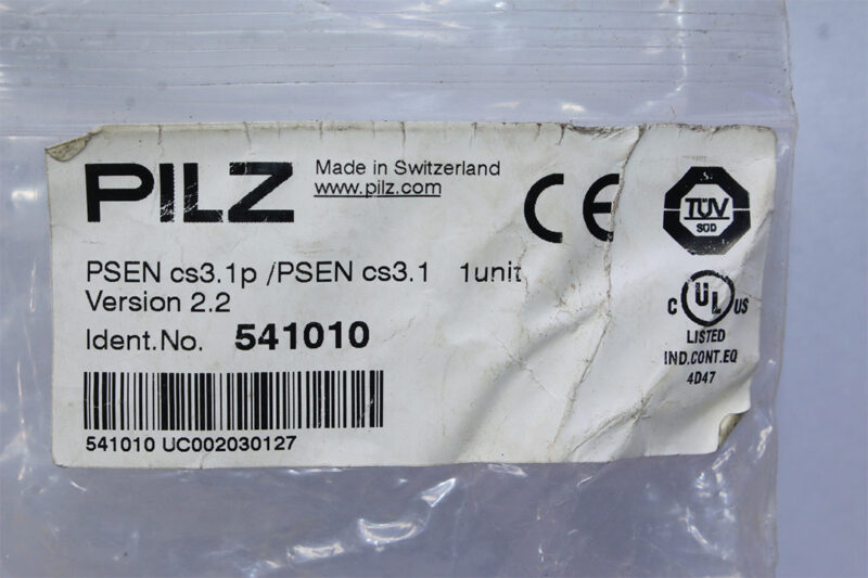 Pilz PSEN cs3.1p /PSEN cs3.1 safety switch 541010