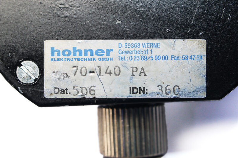 HOHNER 70-140 PA ROTARY ENCODER