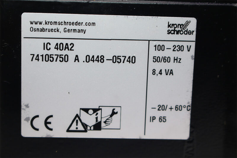 KROM SCHRODER IC 40A2 ACTUATOR 74105750