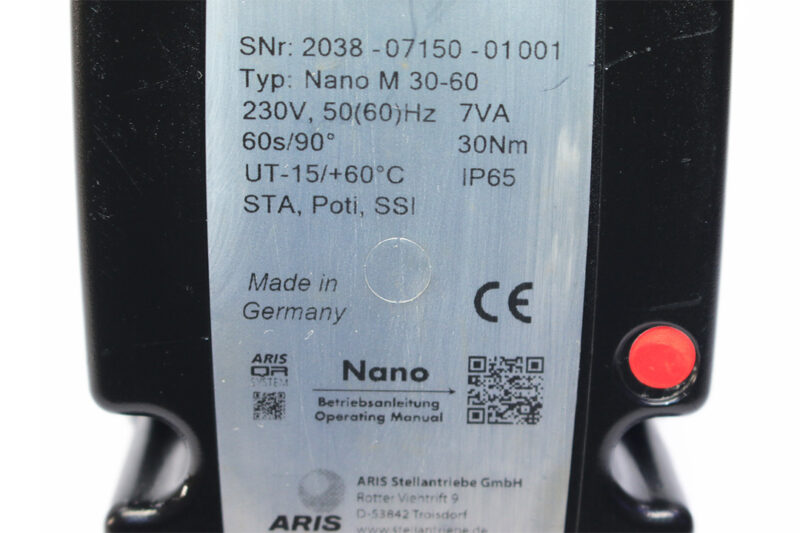 ARIS NANO M 30-60 ELECTRICAL ACTUATOR