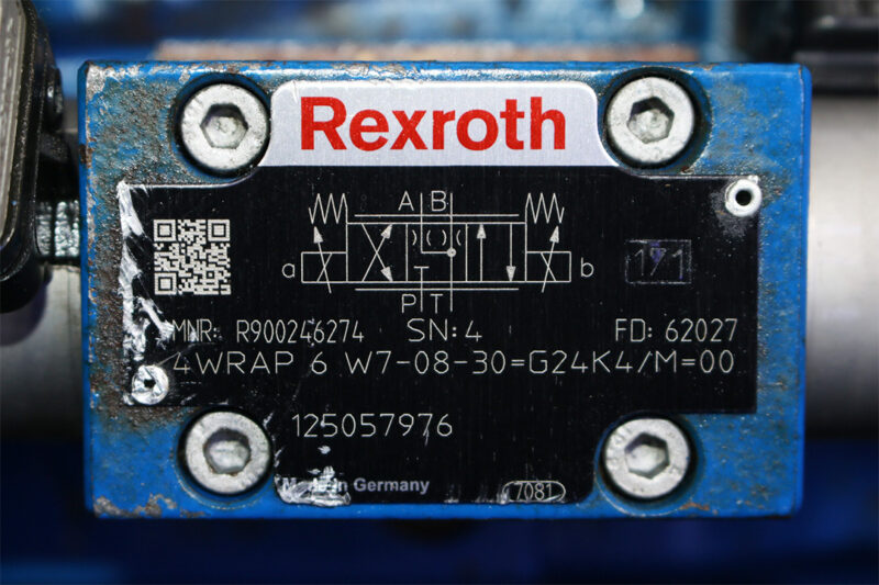 REXROTH R900246274,4WRAP 6 W7-08-30=G24K4/M=00 PROPORTIONAL DIRECTIONAL VALVE R900780615