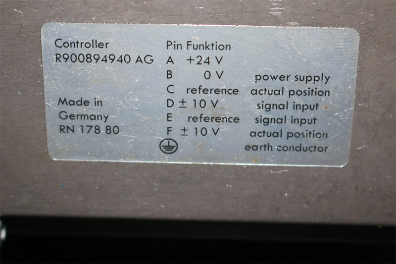 REXROTH R900246274,4WRAP 6 W7-08-30=G24K4/M=00 PROPORTIONAL DIRECTIONAL VALVE R900780615