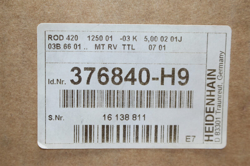 HEIDENHAIN ROD 420 1250 01-03 Incremental Encoder 376840-H9