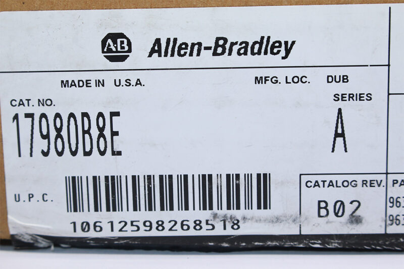 ALLEN BRADLEY 1798-OB8E OUTPUT MODULE