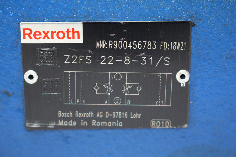 REXROTH R900456783 THROTTLE CHECK VALVE Z2FS22-8-31/S