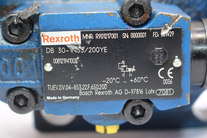 REXROTH R901217001 PRESSURE REDUCING VALVE DB 30-1N53/200YE