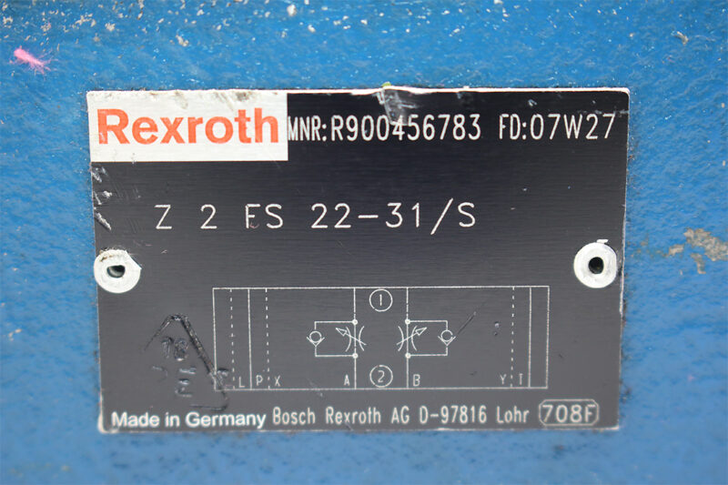 REXROTH R900456783 THROTTLE CHECK VALVE Z2FS22-8-31/S