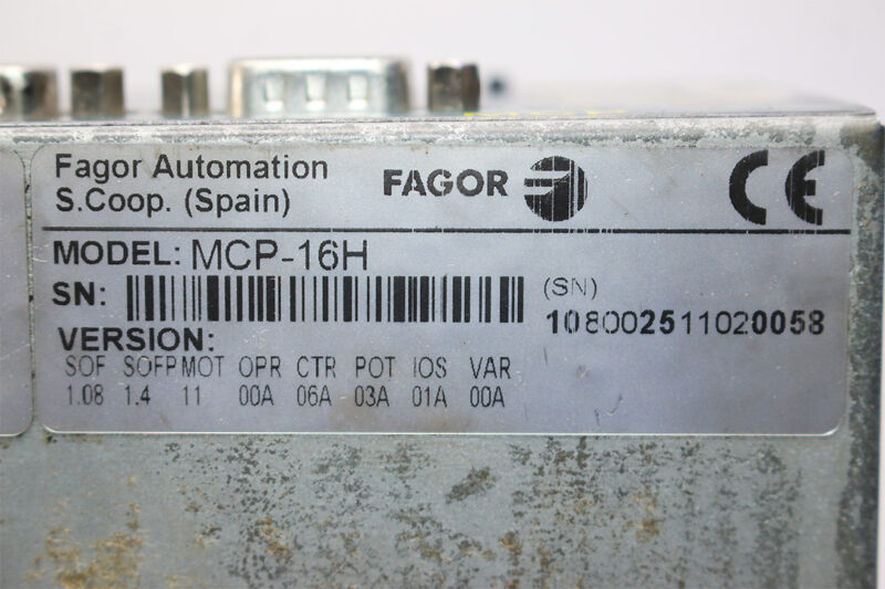 FAGOR MCP-16H BRUSHLESS AC SERVO DRIVE