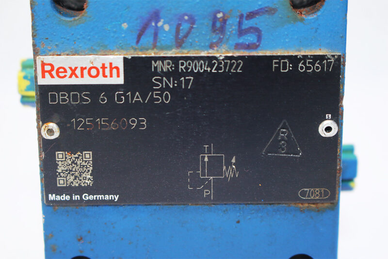 REXROTH R900423722 PRESSURE RELIEF VALVE DBDS 6 G1A/50