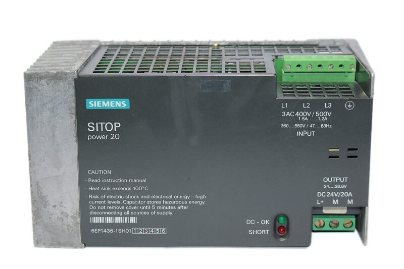 SIEMENS 6EP1436-1SH01 POWER SUPPLY