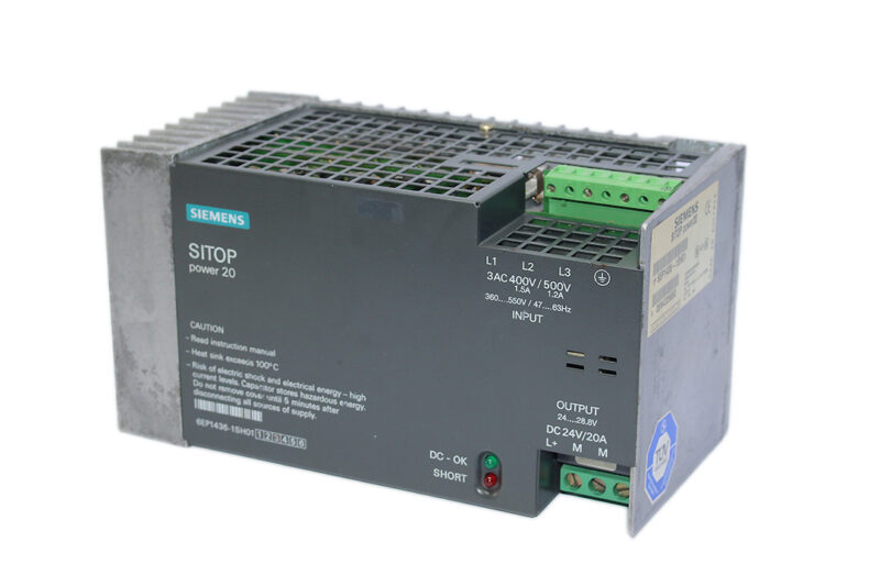 SIEMENS 6EP1436-1SH01 POWER SUPPLY