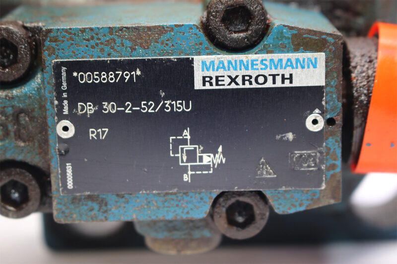 REXROTH R900588791 PRESSURE RELIEF VALVE DB30-2-52/315U