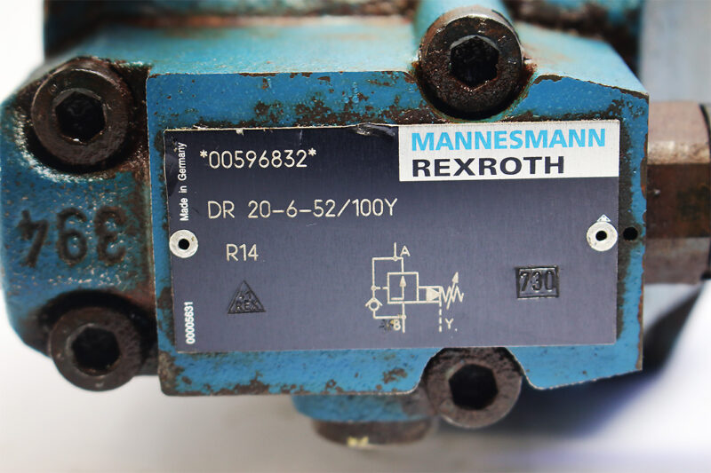 REXROTH R900596832 PRESSURE REDUCING VALVE DR 20-6-52/100Y