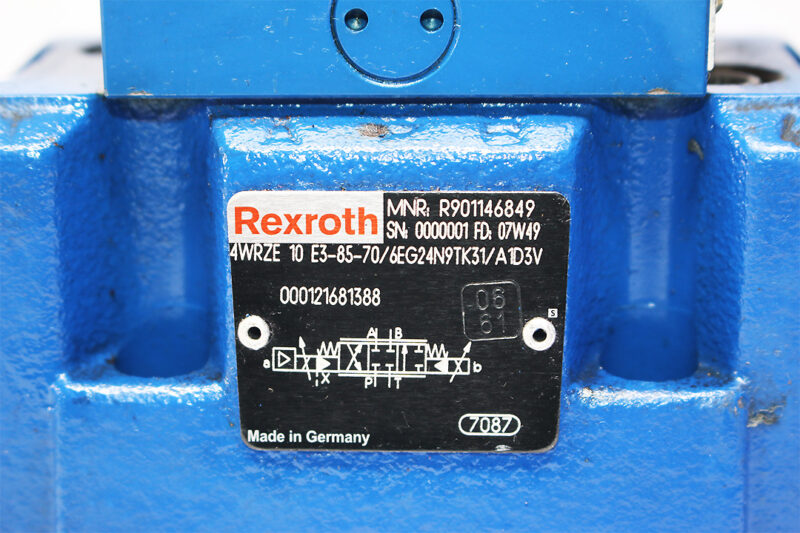 REXROTH R900930264,3DREPE6C-20=25EG24N9K31/A1V=00 PROPORTIONAL PRESSURE REDUCING VALVE R901146849