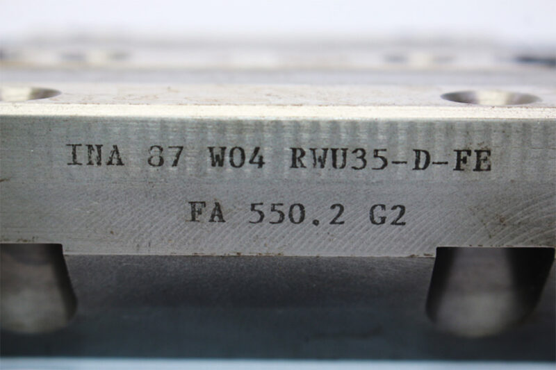 INA RWU35-D-FE LINEAR RECIRCULATING ROLLER BEARING