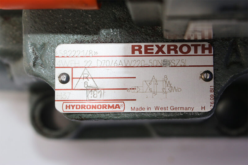 REXROTH 4WE 6D52/AW220-50NZ5L DIRECTIONAL CONTROL VALVE 4WEH 22 D70/6AW220-50NETS2Z5L