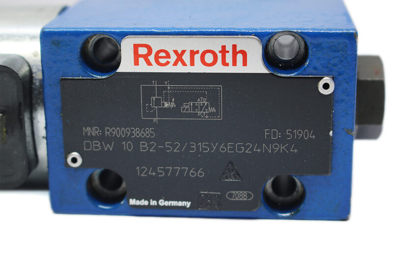 REXROTH R900938685 PRESSURE RELIEF VALVE DBW10B2-52/315Y6EG24N9K4