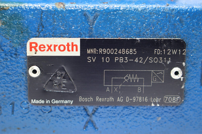 REXROTH R900248685 CHECK VALVE SV 10 PB3-42/SO311