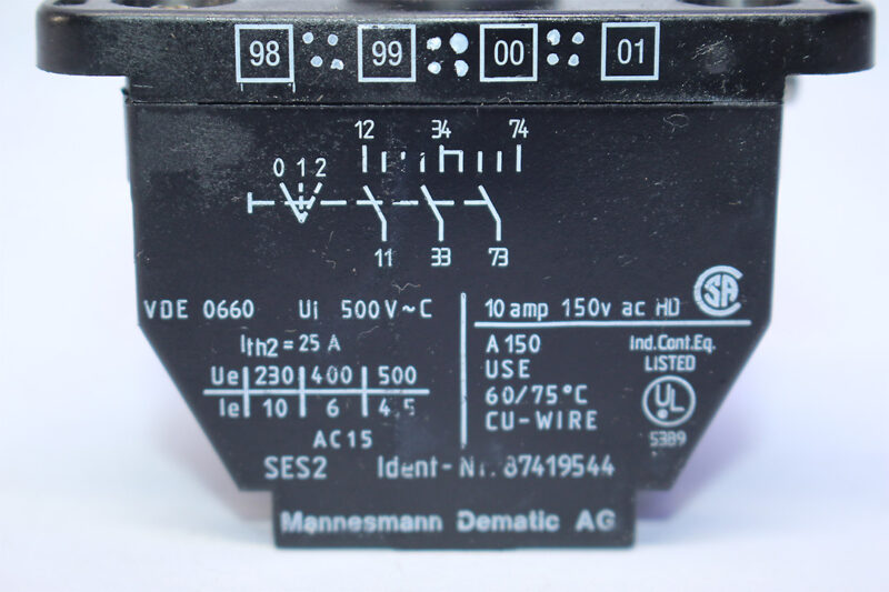 DEMAG SES2 WITCHING ELEMENT 87419544