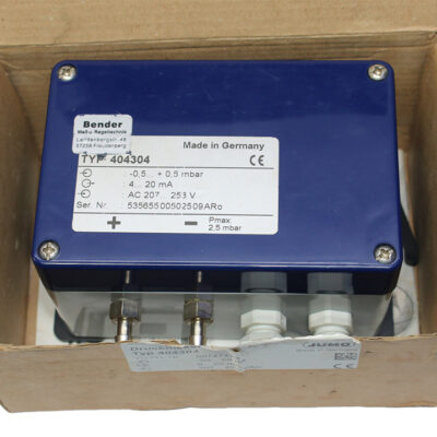 JUMO 404304 DIFFERENTIAL PRESSURE TRANSMITTER