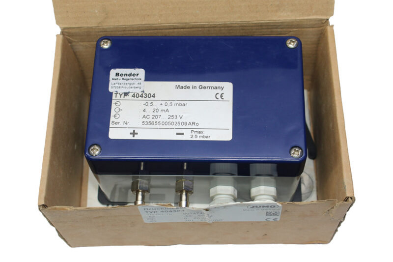 JUMO 404304 DIFFERENTIAL PRESSURE TRANSMITTER