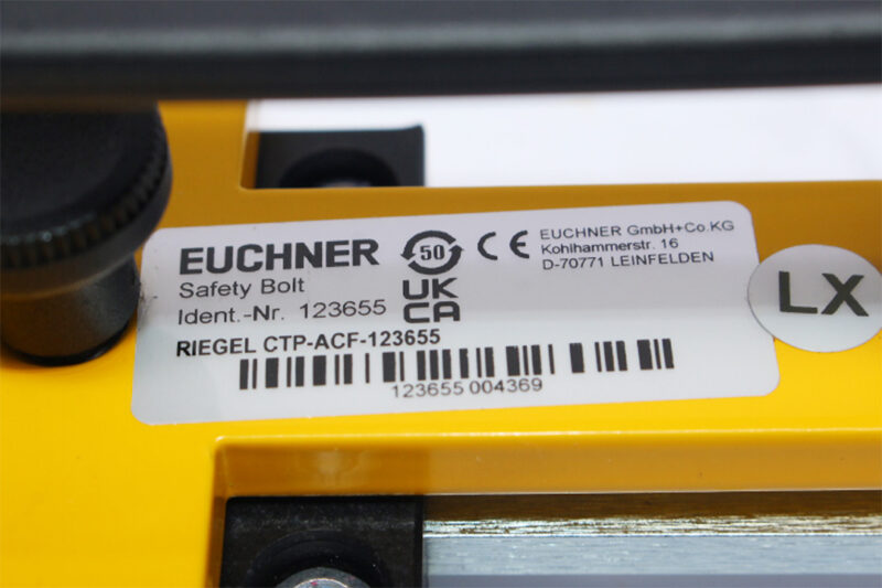 EUCHNER CTP-ACF-123655 BOLT SAFETY SWITCH 123655