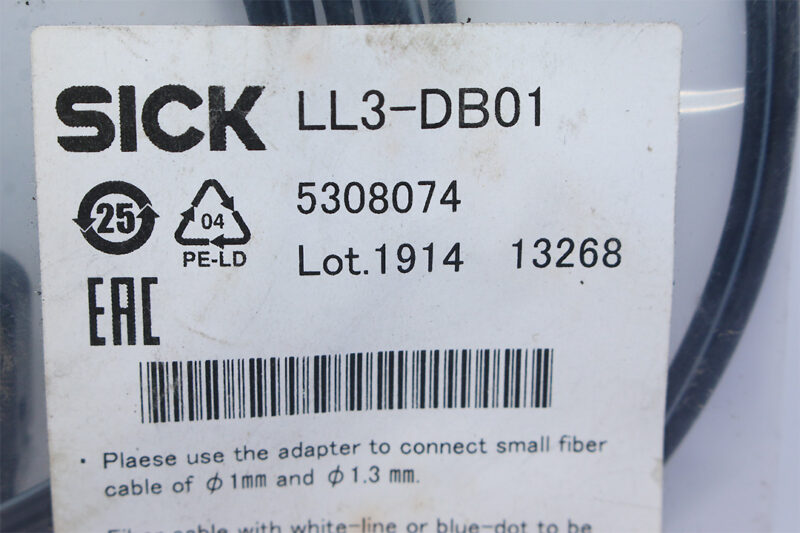 SICK LL3-DB01 Fiber-optic sensors and fibers: LL3 5308074