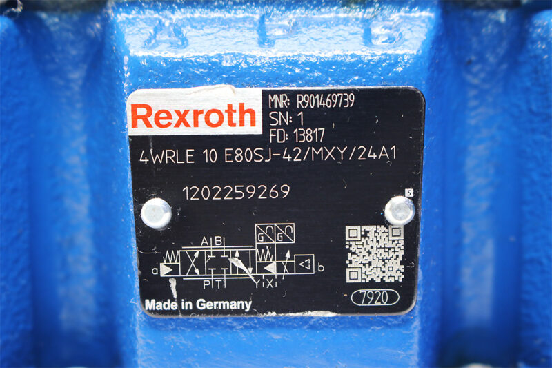 REXROTH R901189056,4WRLE10E-41/A1M DIRECTIONAL CONTROL VALVE R901469739,4WRLE10E80SJ-42/MXY/24A1