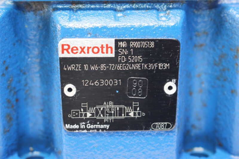 REXROTH R900958859,3DREPE6C-21=25EG24N9K31/F1M=00 PROPORTIONAL PRESSURE REDUCING VALVE R900705138