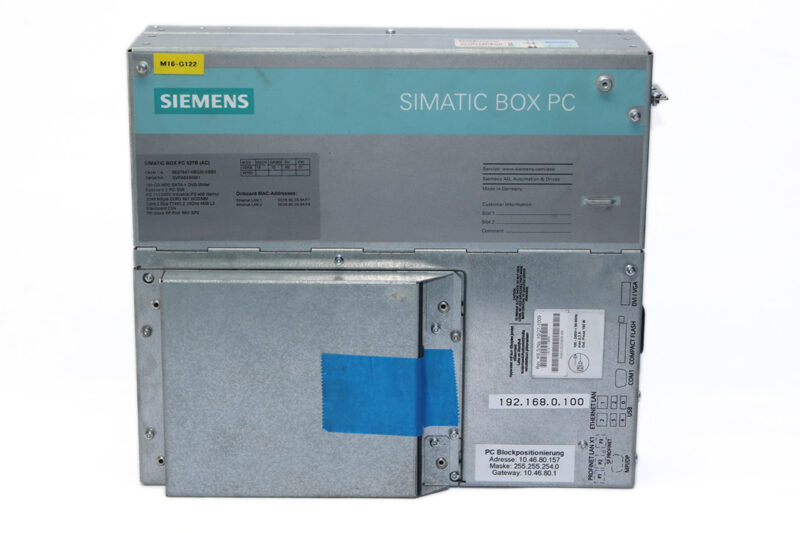 SIEMENS 6ES7647-6BG30-0BB3 SIMATIC BOX PC 627B